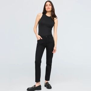 DU/ER Jeans Women Girlfriend Performance Denim Straight Grey Size 25